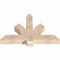Ekena Millwork Redmond Smooth Timber Gable Bracket, Douglas Fir, 48"W x 32"H x 5 1/2"D x 5 1/2"F, 16/12 Pitch GBW048X32X0606RED00SDF - alternate 2